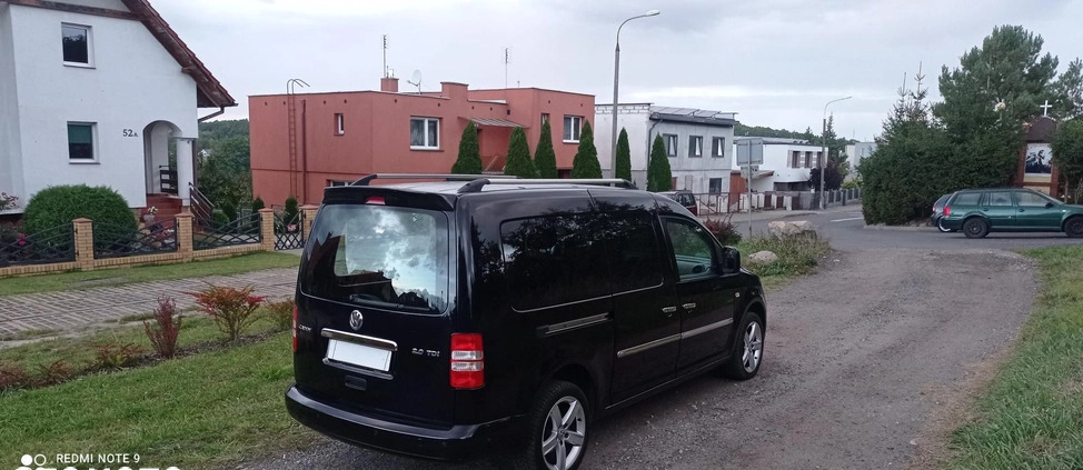 Volkswagen Caddy cena 44900 przebieg: 179000, rok produkcji 2014 z Chodzież małe 352